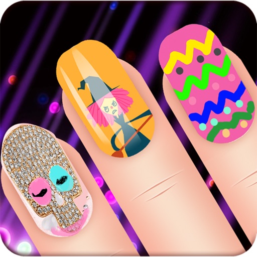 Art Nail Salon:Happy Holidays Free-Dress Up Game icon