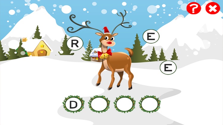 ABC Christmas games for children: Train your English spell-ing skills with Santa and the Xmas gang screenshot-4