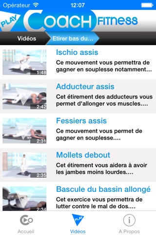 PlayCoach™ Fitness Stretching for Sports screenshot 2