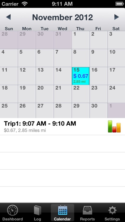 Trip Miles - GPS Fuel Expense Tracker, Mileage Log screenshot-3