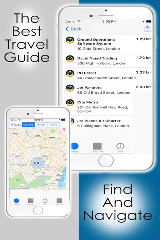 Find what's near me - Nearby places finder with navigation maps (tourist guide for poi , restaurants and hotels) screenshot 2