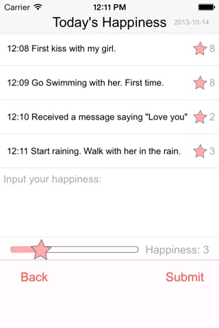 Diary of Happiness － Notebook of Romantic - Happy Hour - Wonderful Memories - Notepad of Luck - Love Recorder screenshot 2