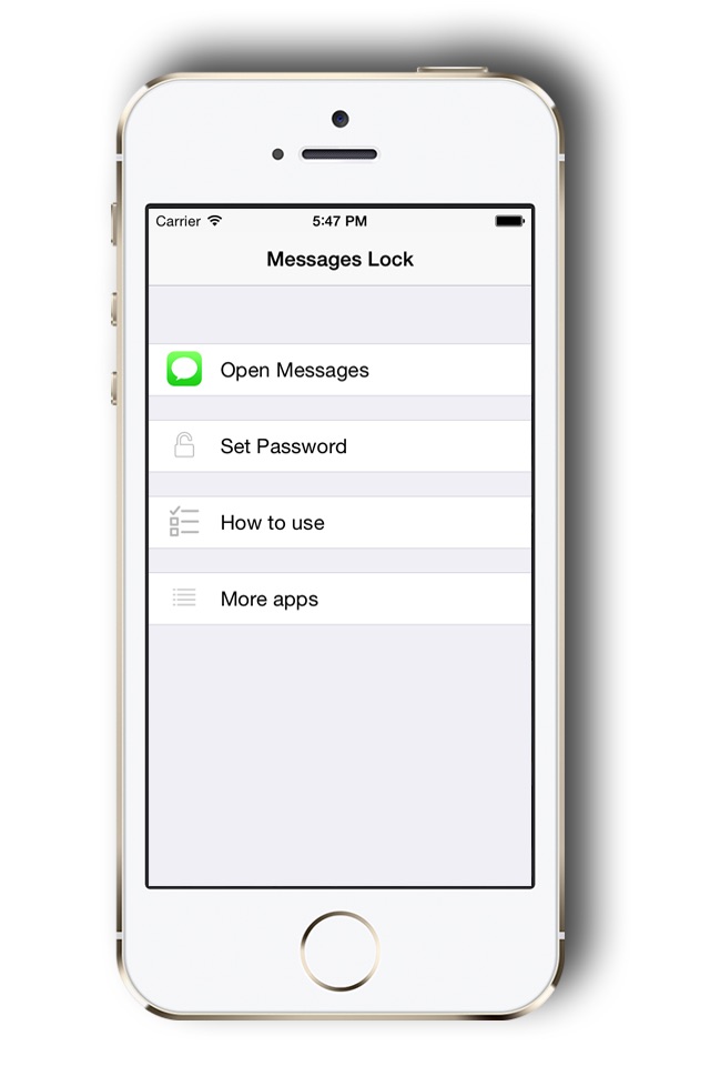Passcode for Messages - Best app to hide your messages chat screenshot 2
