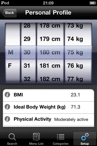 Fast Food Calories Counter & Restaurant Nutrition Menu Finder, Weight Calculator & MealS Tracking Journal screenshot 3