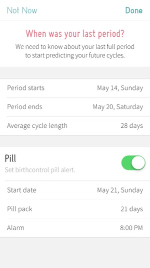 Period Tracker with Mood, Fertility & Birth Control Pill Dia(圖5)-速報App