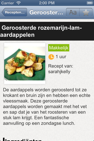 koken Nederland - Recepten en kooktips voor Nederlandse thuiskoks screenshot 2