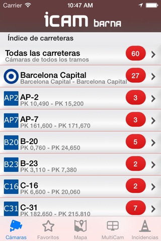 iCam Barcelona screenshot 2