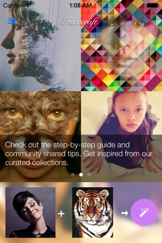 FaceCraft Photos Blender - Superimpose and blend pictures in a snap! screenshot 2