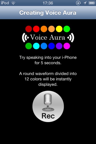 Voice Aura　－ Sound Diagnosis ～what color is your voice?～ － screenshot 2