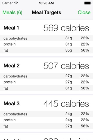 Lean Machine - Bodybuilding Calculator screenshot 3