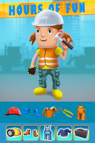 Builder Boy - Dressing Up Game screenshot 2