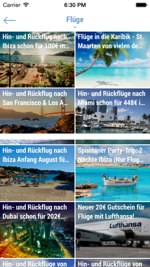 Reise-Dealz.de - Die besten Urlaubsschnäppchen im Netz!(圖2)-速報App