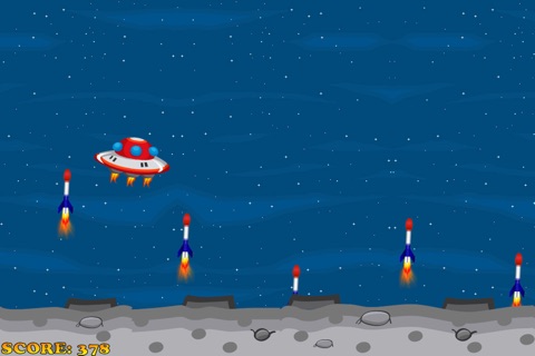 UFO Missiles Attack Invasion - Alien Space Craft Pilot Escape FREE screenshot 4