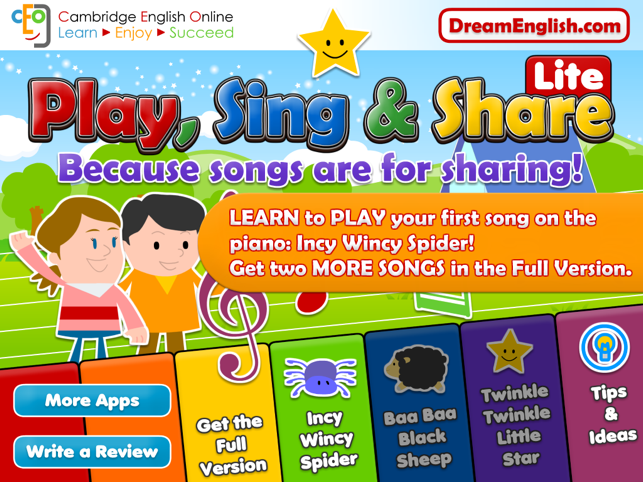 Play, Sing & Share Lite(圖1)-速報App