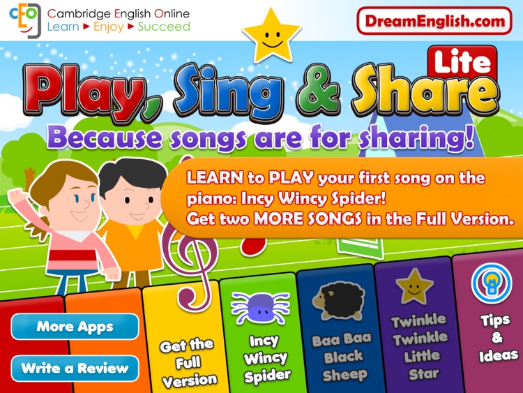 Play, Sing & Share Lite