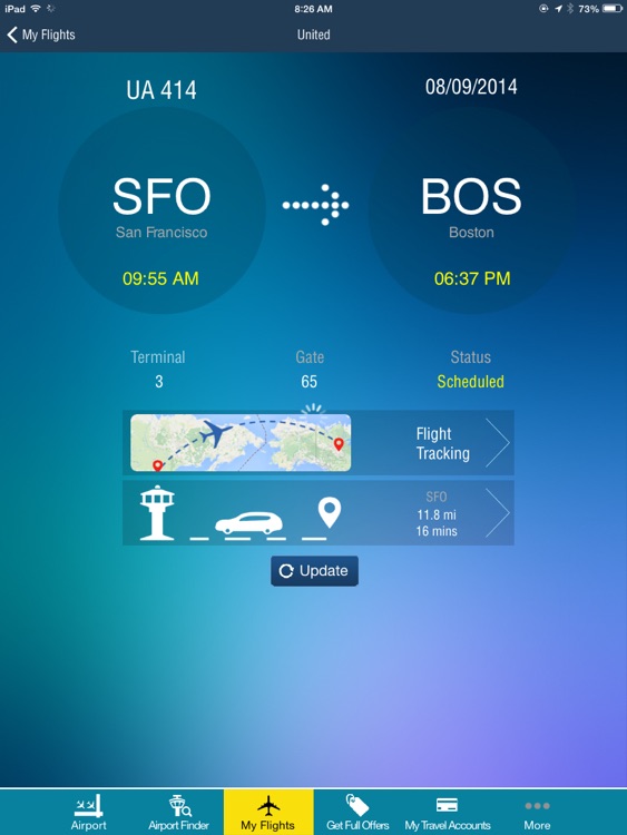 Boston Airport Pro HD + Flight Tracker Premium BOS Logan jetBlue