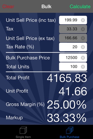 Margin Calc Pro screenshot 2