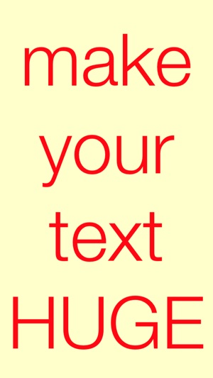 Yeller - Big text GIF messenger