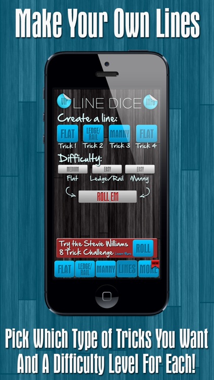 Line Dice Pro - Skate Flat, Ledges Or Mannies With Lines screenshot-3