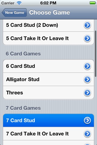 Custom Stud Poker Lite screenshot 3