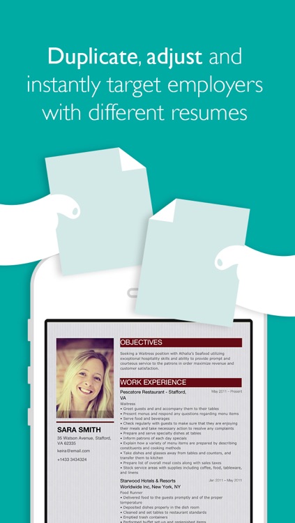 Resume Designer Pro screenshot-4