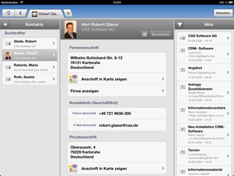 CAS PIA for iPad screenshot 3