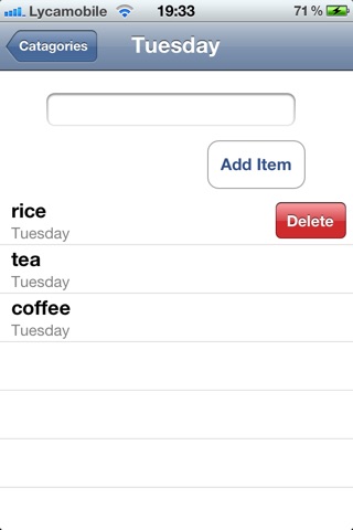 RlEzShoppingList screenshot 4