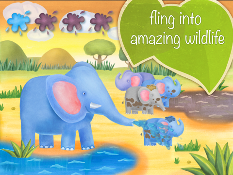 Trail the tail LITE (educational and fun safari app for little kids and toddlers about animals, zoo and wild nature) screenshot 4