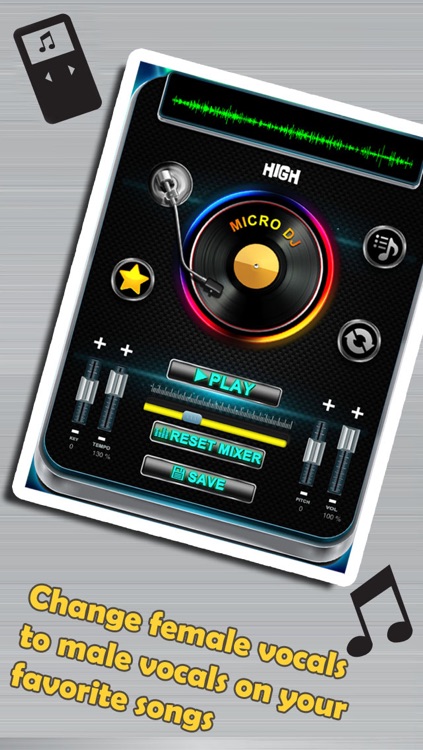 Micro DJ Free - Party music audio effects and mp3 songs editing