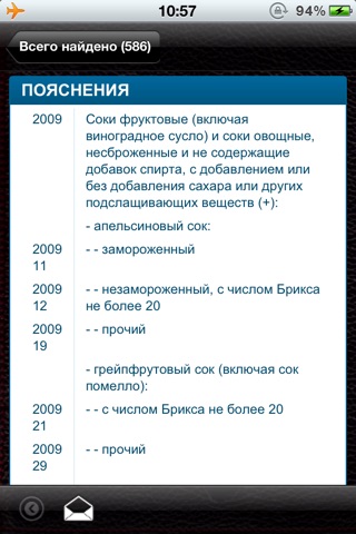 Справочник ТНВЭД screenshot 4