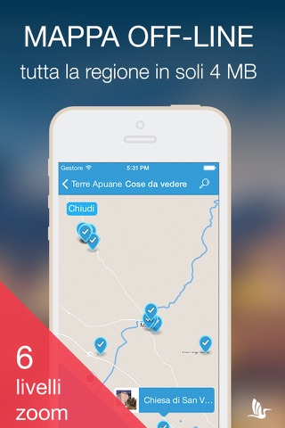 Terre Apuane - Guida della Versilia con Mappa Offline screenshot 2