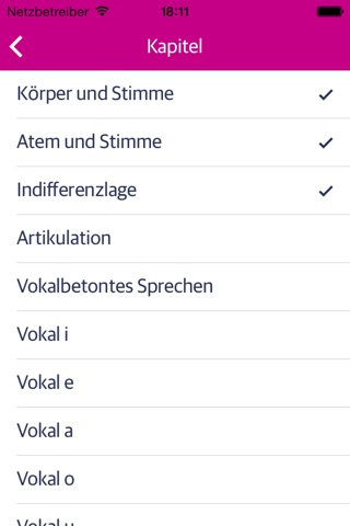 Stimmtrainer screenshot 2