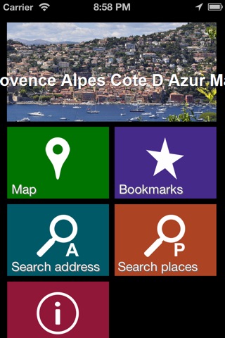 Provence Alpes Cote D Azur Map - World Offline Maps screenshot 2