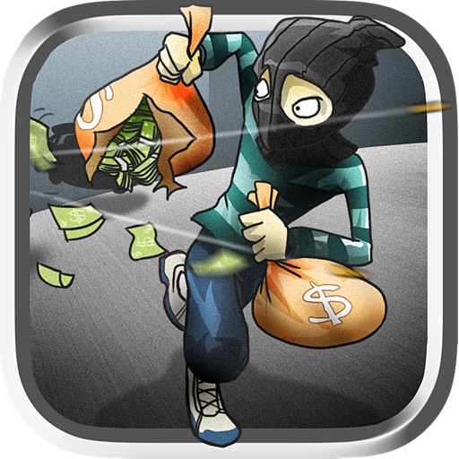 Robber Crime City Chase: Run From the Cops Pro icon