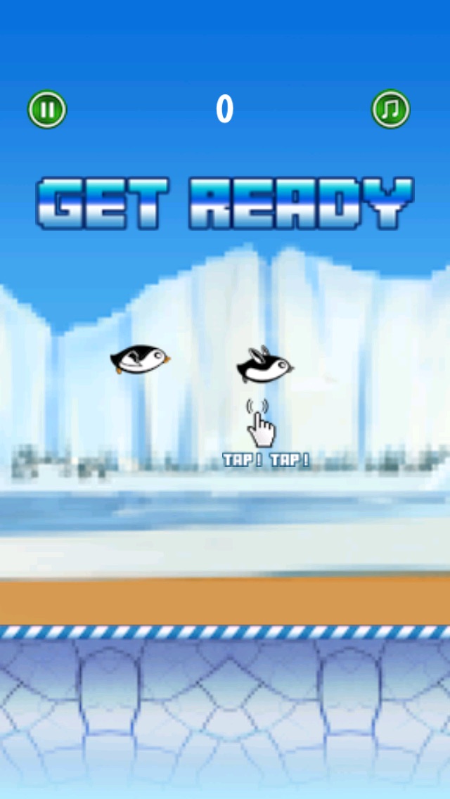 スーパーペンギンの飛行 アプリゲーム無料おすすめ面白いミニ脱出ジャンプ人気レトロおもしろ飛行機フリーいこども Iphoneアプリ Applion