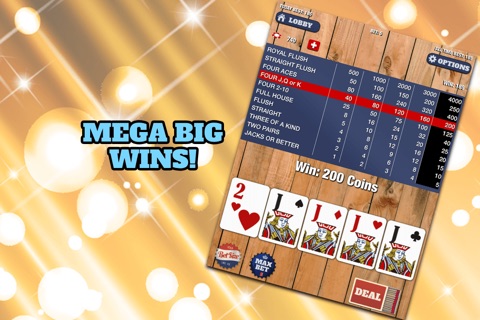 Pin-Up Poker - FREE 6-in-1 Vegas Style Video Poker screenshot 2