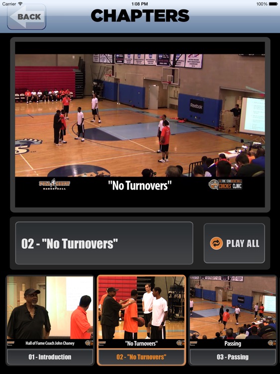 " No Turnovers " : A Championship Coaching Philosophy - With Coach John Chaney- Full Court Basketball Training Instruction - XL screenshot-3