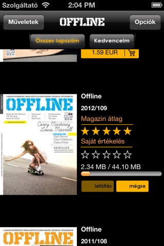 Offline magazin screenshot 2