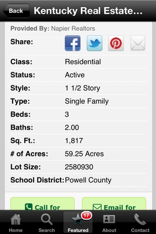 Kentucky Real Estate for Sale screenshot 4