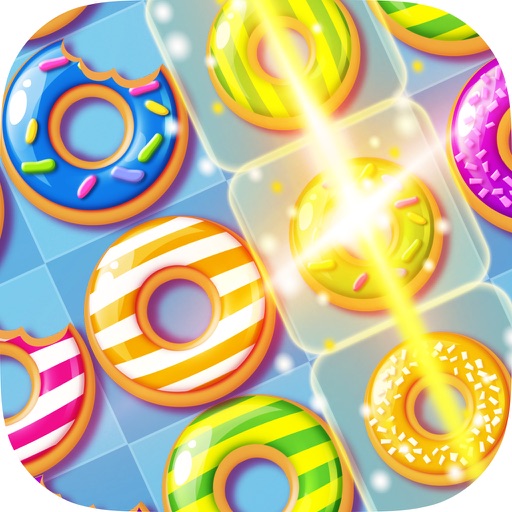 Donut Crush Pop Legend - Fun Candy Match 3 Deluxe Game Free Icon