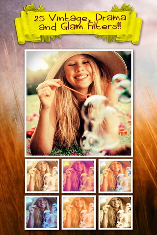 Vintaframe Pro - photo collage & scrapbooking frames for Instagram and twitter screenshot 4