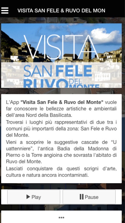 Visita San Fele & Ruvo del Monte