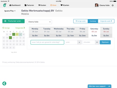 Gekko Accounting for iPad screenshot 4