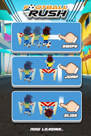 Soccer Rush 2014: Brazil Dash! Free Infinite Runner screenshot 3