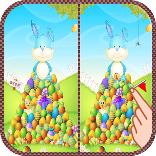 Find Differences:Easter Bunny iOS App