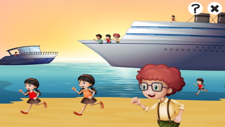 A Harbor Learning Game for Children Age 2-5: Learn with Boats and Ships