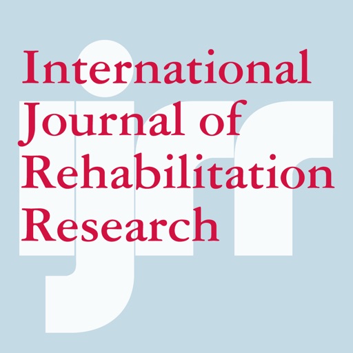 International Journal of Rehabilitation Research icon