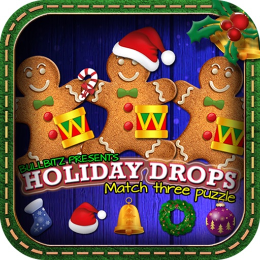 Holiday Drops - Match three puzzle game iOS App