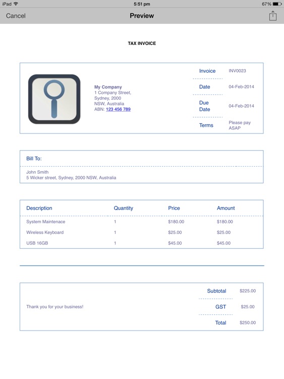 Invoice Professional screenshot-3