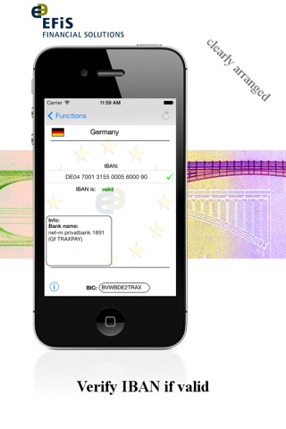 IBAN SEPA screenshot 4